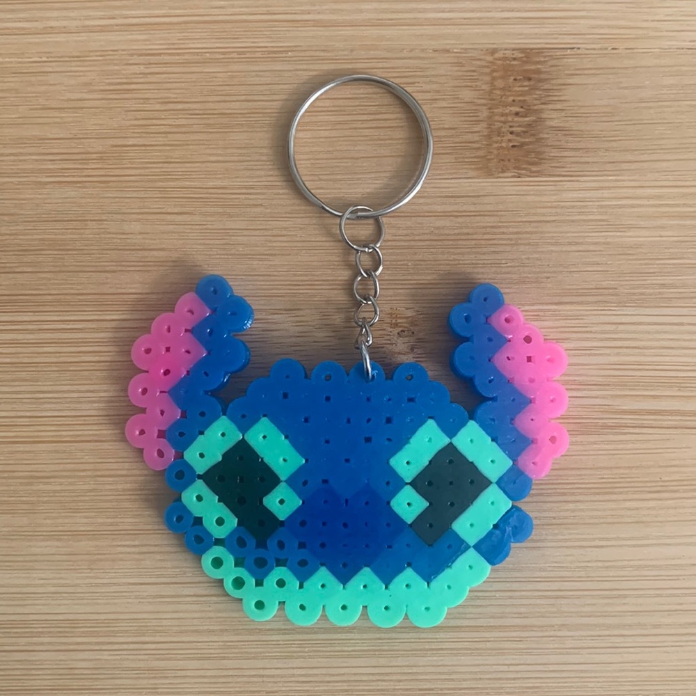Handmade stitch keychain